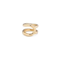 UNOde50 Curvilinear Design Brass Clad Ring