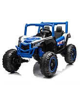 Streamdale Furniture 24V 2-Seater Utv Ride-On Car with Remote Control