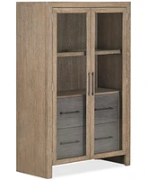 Portmore Bar Cabinet (with soft close drawers), Created for Macy's