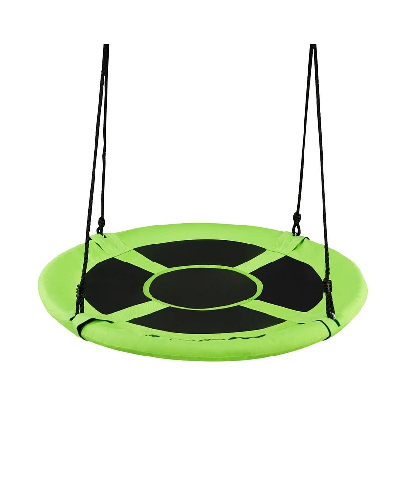 Sugift 40 Inch Flying Saucer Tree Swing Indoor Outdoor Play Set