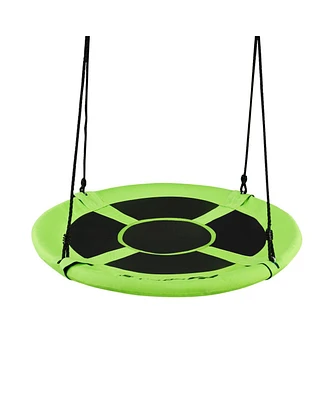 Sugift 40 Inch Flying Saucer Tree Swing Indoor Outdoor Play Set