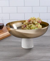 Thirstystone Pedestal Bowl on Marble Stand