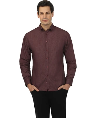 Vustra Men's Maple Grove Print Button-Down Shirt