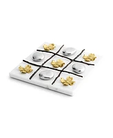 Michael Aram Dogwood Tic Tac Toe, 9" x 9"