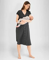 Seraphine Women's Hospital Bag Midi Birthing Gown