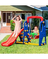 Gouun 3-in-1 Junior Children Climber Slide Playset