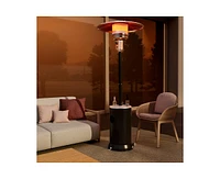 Pamapic 48000 Btu Brown Propane Patio Heater with Cover