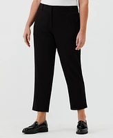 Rafaella Plus Straight Leg Ankle Pants