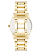 Steve Madden Women's Coin Edge -Tone Alloy Metal Bracelet Watch, 36mm