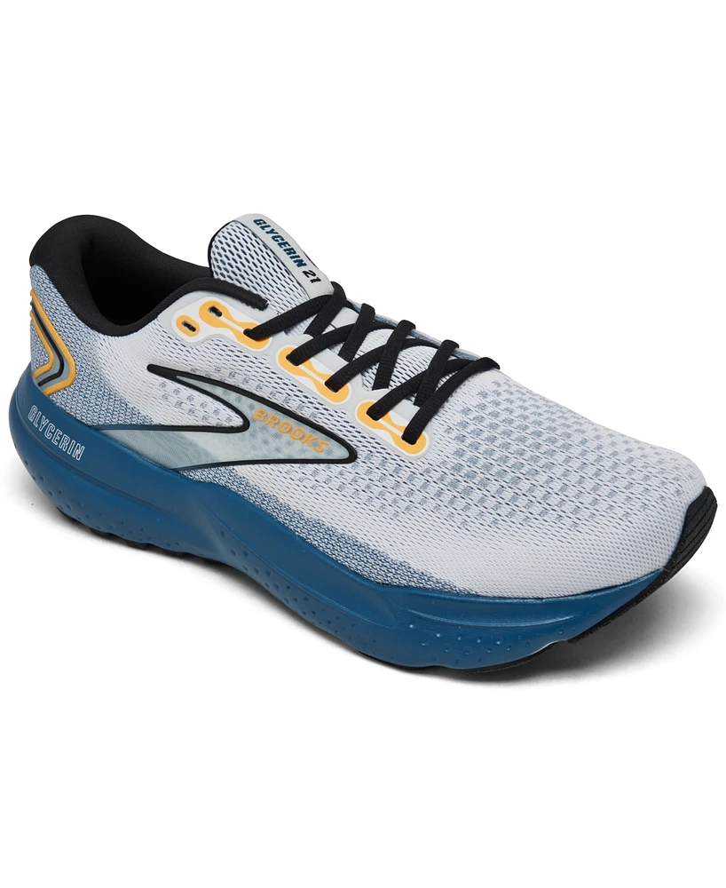 Brooks Men's Glycerin 21 Running Sneakers from Finish Line