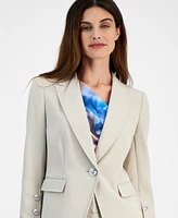 Tahari Asl Women's One-Button Blazer