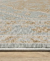 Oriental Weavers Echo ECH03 2'3"x7'6" Runner Area Rug