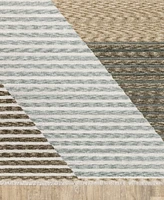 Oriental Weavers Echo ECH04 2'3"x7'6" Runner Area Rug