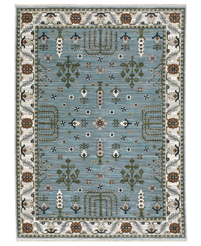 Oriental Weavers Keira KEI06 2'3"x7'6" Runner Area Rug