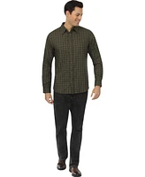 Vustra Men's Cypress Shadows Plaid Button-Down Shirt