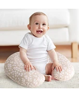 The Peanutshell Nursing Pillow for Breastfeeding, Breast Feeding Pillows for Babies, New Baby Essentials, Beige Botanical