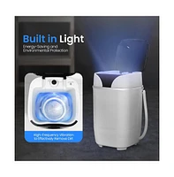 SereneLife Portable Washing Machine, High-Quality Full-Automatic Compact Washer