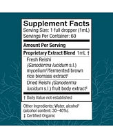 Host Defense Reishi Extract - Heart & Immune Health Support Supplement - Mushroom Supplement to Support Energy & Vitality