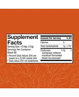 Host Defense Cordyceps Powder - Immune & Energy Support Supplement - Kidney Health Supplement with Cordyceps