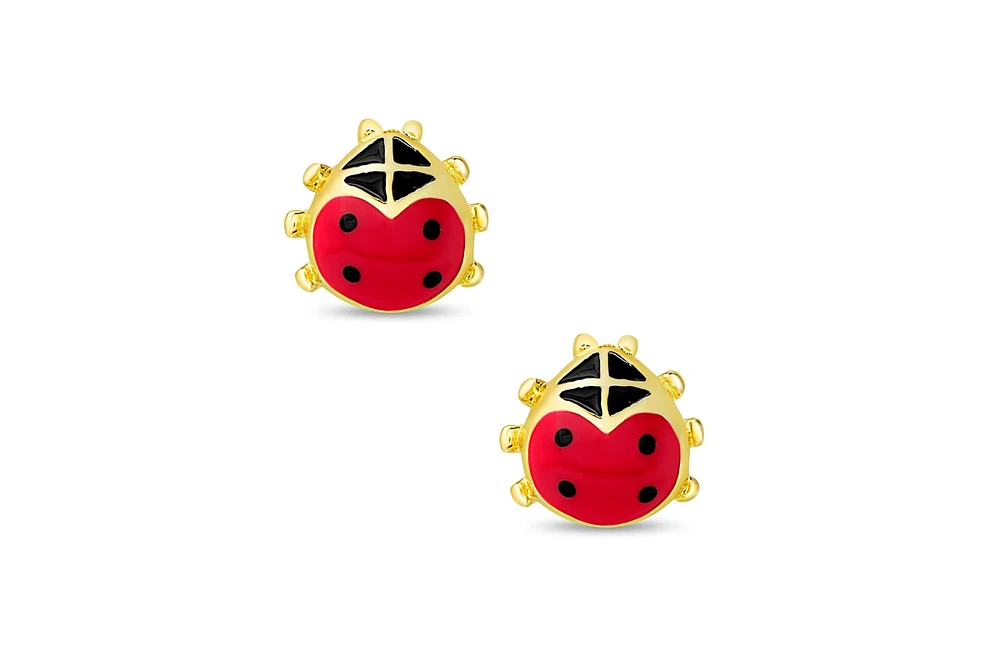 Lily Nily Girls Ladybug Stud Earring