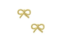 Lily Nily Girls Bow Twist Studs