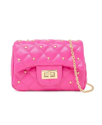 Tiny Treats + Zomi Gems Girls Classic Quilted Stud Handbag