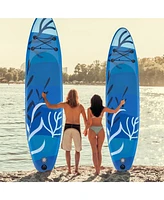 Hongge Inflatable Stand Up Paddle Board Sup Board with Premium Sup Accessories