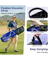 Hongge Women's Right Hand Complete Golf Club Set with Stand Bag and Rain Hood