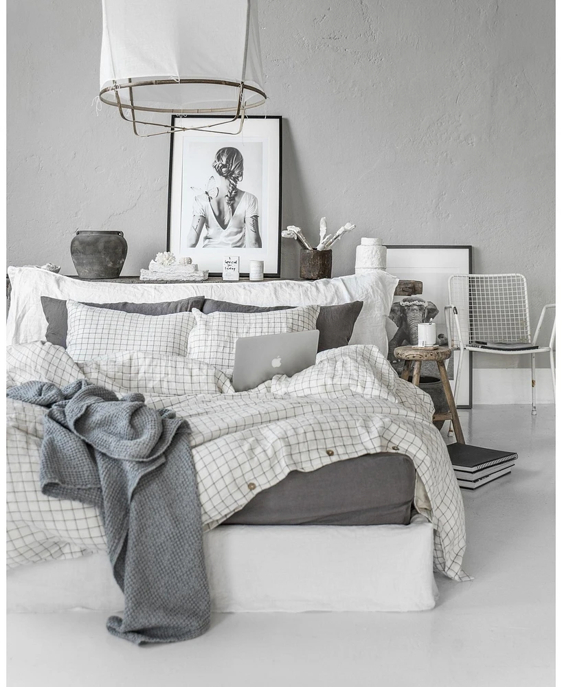 MagicLinen Linen Fitted Sheet