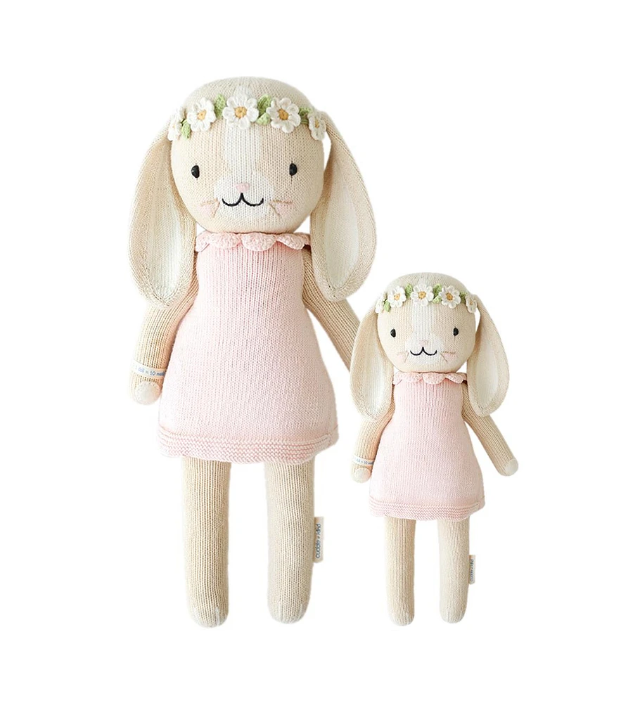 cuddle+kind cuddle+kind Unisex Little Hannah the bunny blush - Baby