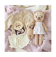 cuddle+kind cuddle+kind Unisex Baby honey bear (flower crown) - Baby