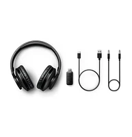 Philips Wireless Headphones Bluetooth, Active Noise Canceling, 18 Hours Playtime, Over-Ear, Premium Design, Volume Control