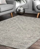 Closeout! Lr Home Cypress CYP81571 3' x 5' Area Rug - Silver