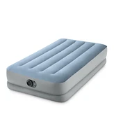 Intex Dura Beam Plus Mid-Rise Comfort 14" Twin Air Mattress with Built-In Pump