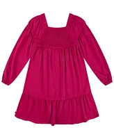 Levi's Big Girls Long Sleeve Smocked Top Dress