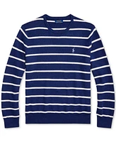 Polo Ralph Lauren Men's Striped Mesh-Knit Cotton Sweater