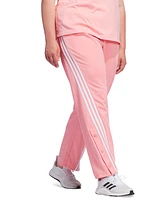 adidas Plus All Szn Fleece 3-Stripes Track Pants