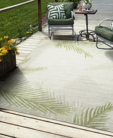 Closeout! Lr Home Nassau NASS81024 7'9" x 9'5" Outdoor Area Rug