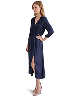 Steve Madden Women's Arlene Satin Midi Dress