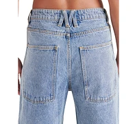 Steve Madden Women's Denim Bermuda Shorts