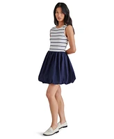 Steve Madden Women's Palermo Striped Bubble Hem Dress