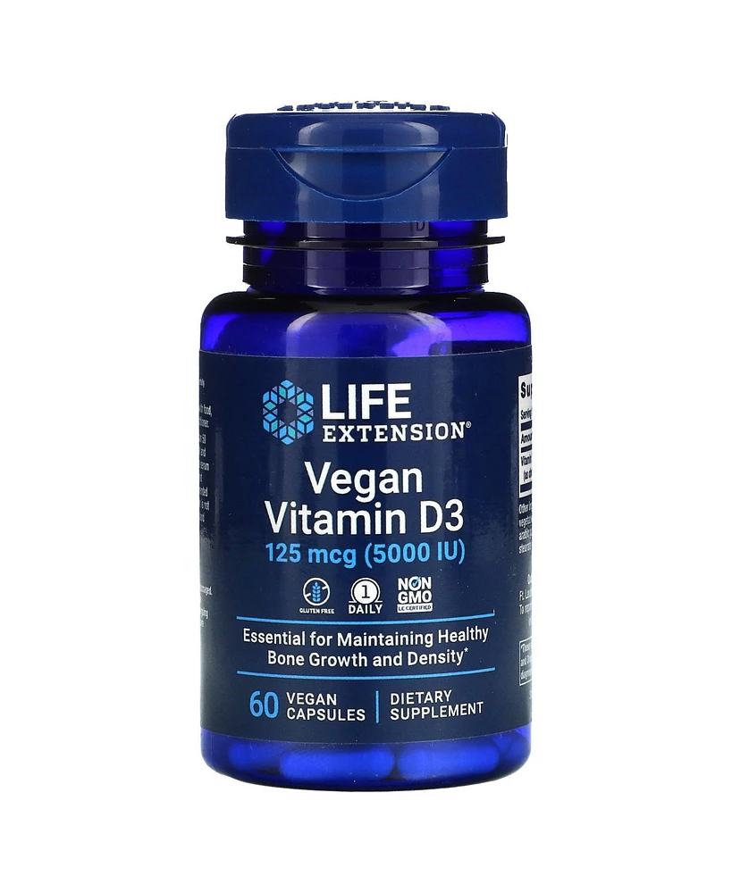 Life Extension Nutrition Vitamin D3 125 mcg (5000 Iu)