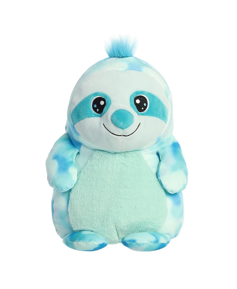 Aurora Medium Squishy Jellybeans Sloth Squishiverse Adorable Plush Toy Blue 12"