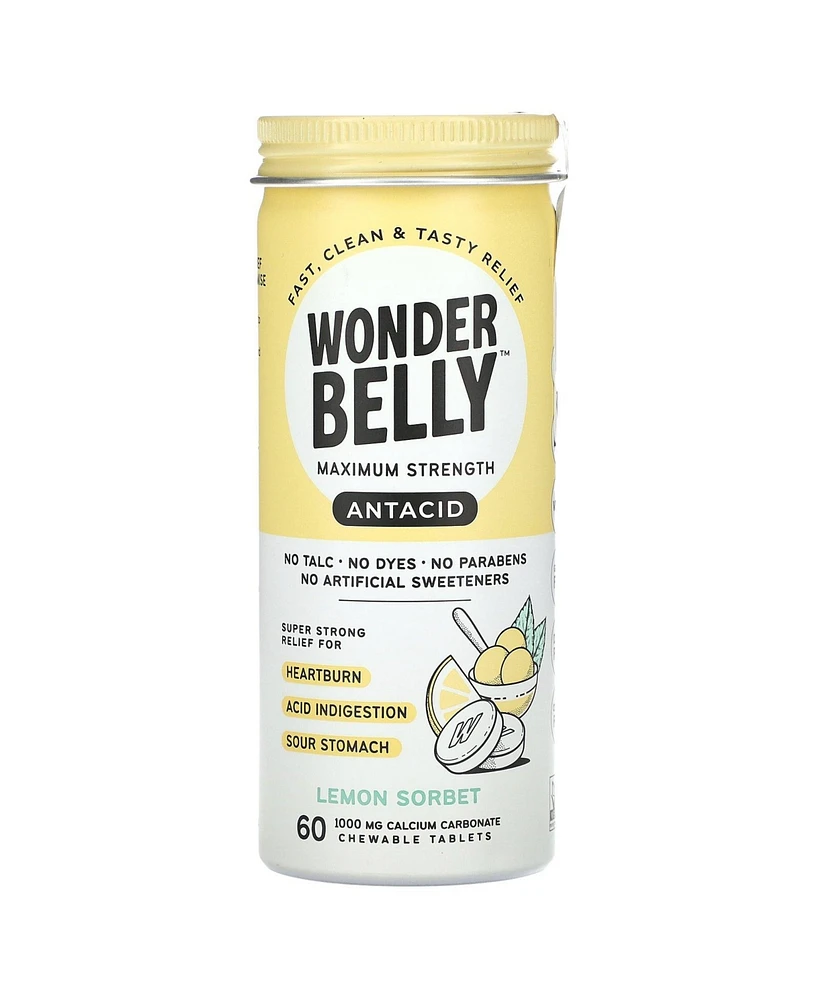 Wonderbelly Antacid Lemon Sorbet