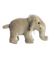 Aurora Medium Asian Elephant Miyoni Realistic Plush Toy Gray 9.5"