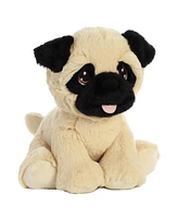 Aurora Small Bella Pug Precious Moments Inspirational Plush Toy Brown 8.5"