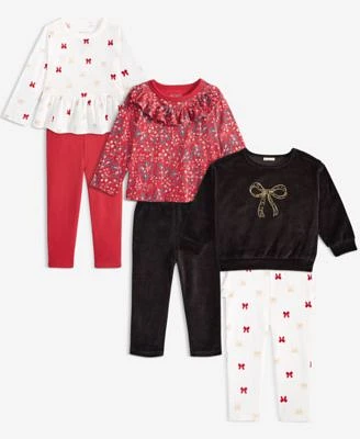 First Impressions Baby Girls Bow Mix And Match Tops Pants Exclusively At Macys