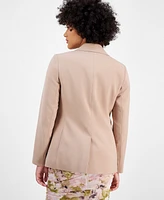 Bar Iii Women's Bi-Stretch One-Button Blazer, Exclusively at Macy's