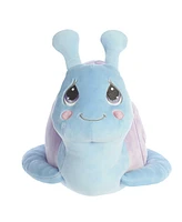 Aurora Medium Celebrate The Little Things Snail Precious Moments Inspirational Plush Toy Blue 11.5"