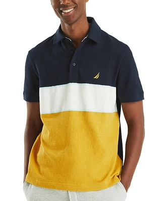 Nautica Men's Classic Fit Colorblocked Polo Shirt